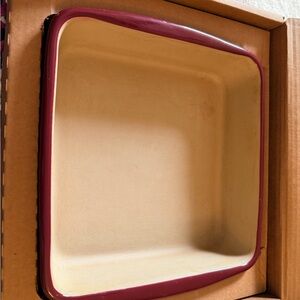 Pampered Chef Cranberry Square Baker